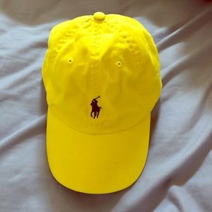 Polo Hat Ralph Lauren yellow